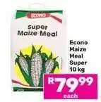 Game Econo Maize Meal Super 10 kg offer