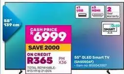 Game 55 QLED Smart TV (QA55SQ6F) offer