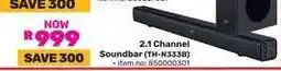 Game 2.1 Channel Soundbar (TH-N3338) offer