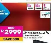 Game 40 FHD QLED Smart TV (LT-40NQ5165) offer