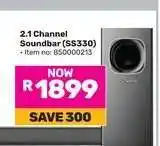 Game 2.1 Channel Soundbar (SS330) offer