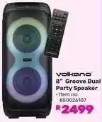 Game Volkano 8 Groove Dual Party Speaker offer