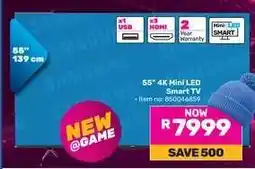 Game 55 4K Mini LED Smart TV offer
