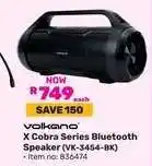 Game Volkano X-Cobra Series Bluetooth Speaker offer