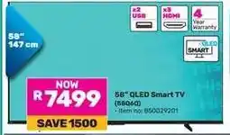 Game 58 QLED Smart TV offer