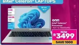 Game onn Intel Celeron Laptop offer