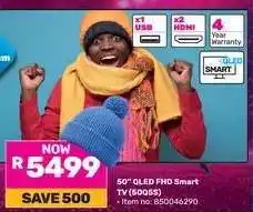 Game 50 QLED FHD Smart TV (50Q55) offer