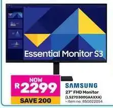 Game Samsung 27 FHD Monitor offer