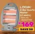 Game LÖGIK 2-Bar Quartz Heater (LT-WH01L) offer