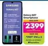 Game Galaxy A07 Smartphone offer
