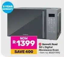 Game Bennett Read 30 L Digital Microwave Oven offer