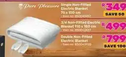 Game Single Non-Fitted Electric Blanket offer