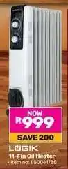 Game LOGIK 11-Fin Oil Heater offer