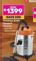 Game Maximus 2000 Vacuum Cleaner offer