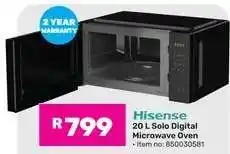 Game Hisense 20 L Solo Digital Microwave Oven offer