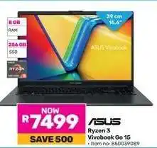 Game ASUS Ryzen 3 Vivobook Go 15 offer