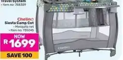 Game Chelino Siesta Camp Cot offer