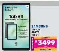 Game Samsung Tab A11 4G LTE Tablet offer