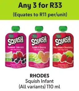 Makro Rhodes Squish Infant offer