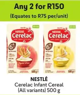 Makro Nestlé Cerelac Infant Cereal offer
