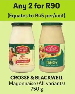Makro Crosse & Blackwell Mayonnaise offer
