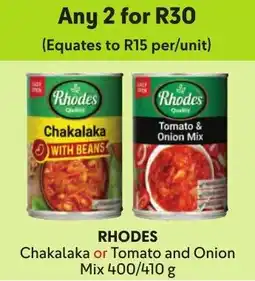 Makro Rhodes Chakalaka or Tomato and Onion Mix offer
