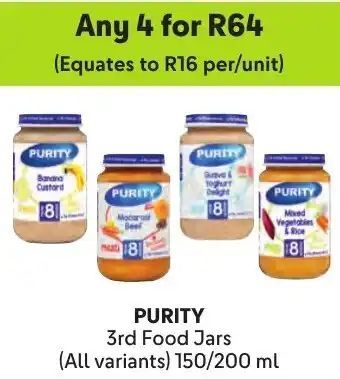 Makro Purity 3rd Food Jars offer