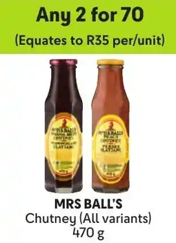 Makro Mrs Ball's Chutney offer