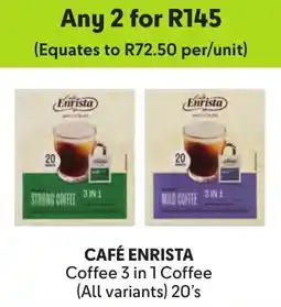 Makro Café Enrista Coffee 3 in 1 Coffee offer
