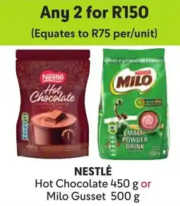 Makro Nestlé Hot Chocolate or Milo Gusset offer