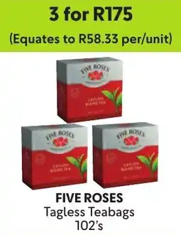 Makro Five Roses Tagless Teabags offer