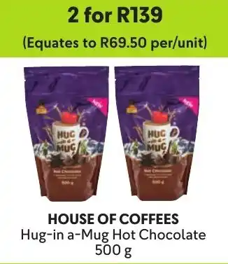 Makro House of Coffees Hug-in a-Mug Hot Chocolate offer