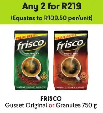 Makro Frisco Gusset Original or Granules offer