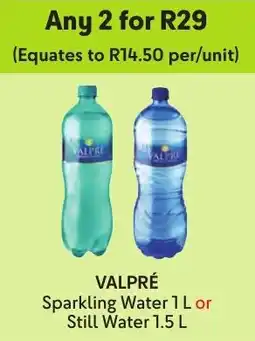 Makro Valpre Sparkling Water or Still Water offer