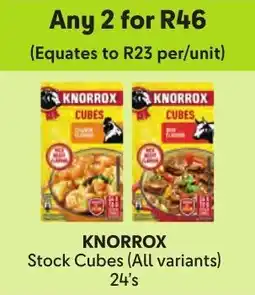 Makro Knorrox Stock Cubes offer