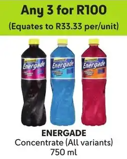 Makro Energade Concentrate offer
