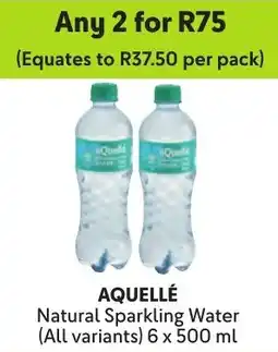 Makro Aquellé Natural Sparkling Water offer