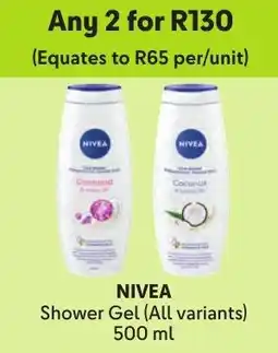 Makro Nivea Shower Gel offer