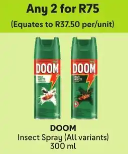 Makro Doom Insect Spray offer