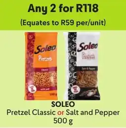 Makro Soleo Pretzel Classic or Salt and Pepper offer