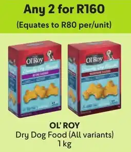 Makro Ol'Roy Dry Dog Food offer