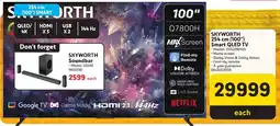 Makro Skyworth 254 cm 100" Smart QLED TV offer