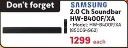 Makro Samsung 2.0 Ch Soundbar offer