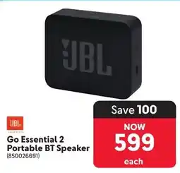 Makro JBL Go Essential 2 Portable BT Speaker offer