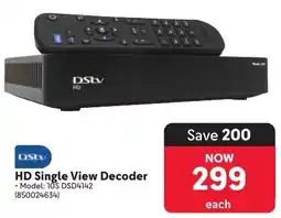 Makro DStv HD Single View Decoder offer