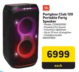 Makro JBL Partybox Club 120 Portable Party Speaker offer