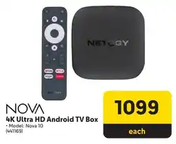 Makro Nova 4K Ultra HD Android TV Box offer