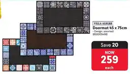 Makro Villa Alegre Doormat offer