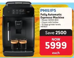 Makro Philips Fully Automatic Espresso Machine offer