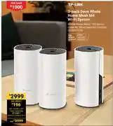 Builders Warehouse TP Link 3 Pack Deco Whole Home Mesh M4 WiFi System 850001510 offer